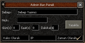 Adminbanpaneli