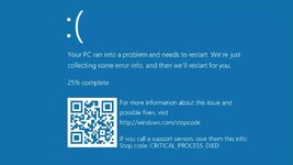Laptop mavi ekran